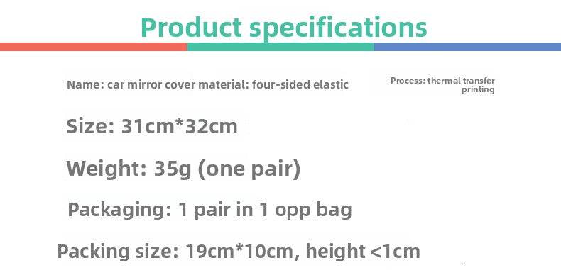 Car rearview mirror cover 2026 US, Canada and Mexico World Cup fan mirror cover, rearview mirror cover, election mirror cover