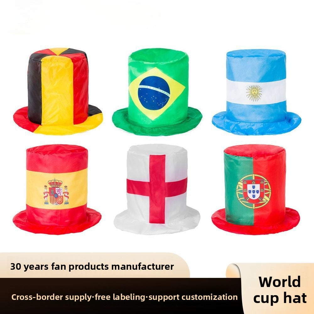 2026 US, Canada and Mexico World Cup products England fan hats national flag hats cheering supplies props customization