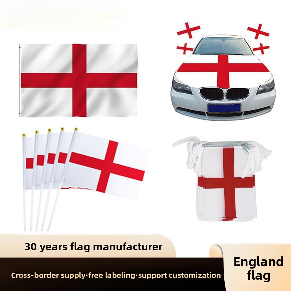 Manufacturer spot England flag US, Canada and Mexico 2026 World Cup flag England Flag Union Jack